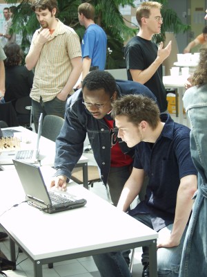 Foto der Abschlussveranstaltung 2004 von Harald Meyer-Kirk